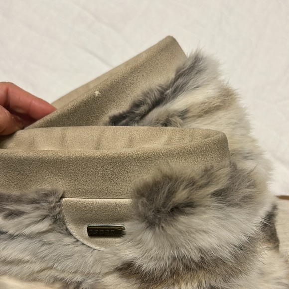 Oscar Sport Après-ski-Ski Women's rabbit Fur Winter Boots size 6 - Picture 16 of 16